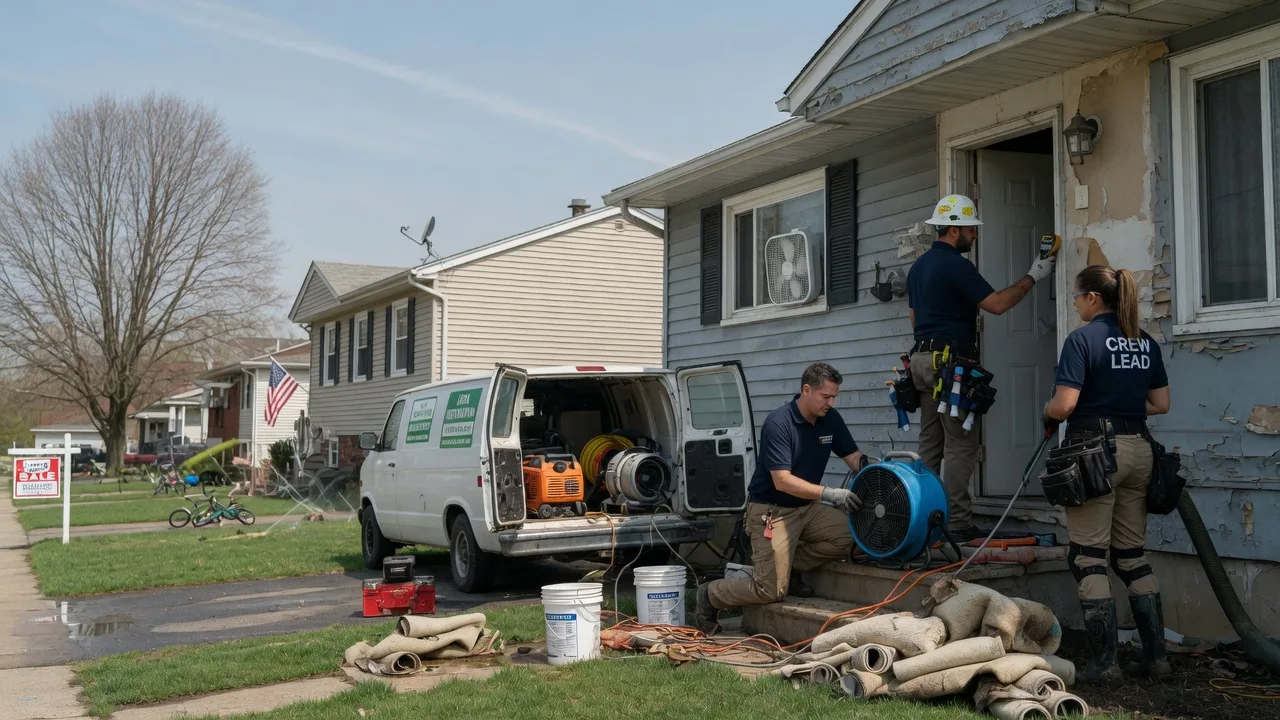 Flood Cleanup in Ohio City, OH near me